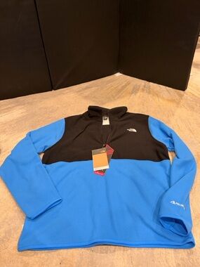 The North Face Alpine Polartec 100
1/2-Zip fleece in optic blue size L New